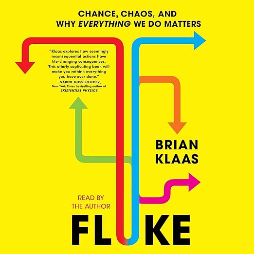 Fluke: Chance, Chaos, and Why Everything We Do Matters Book Cover