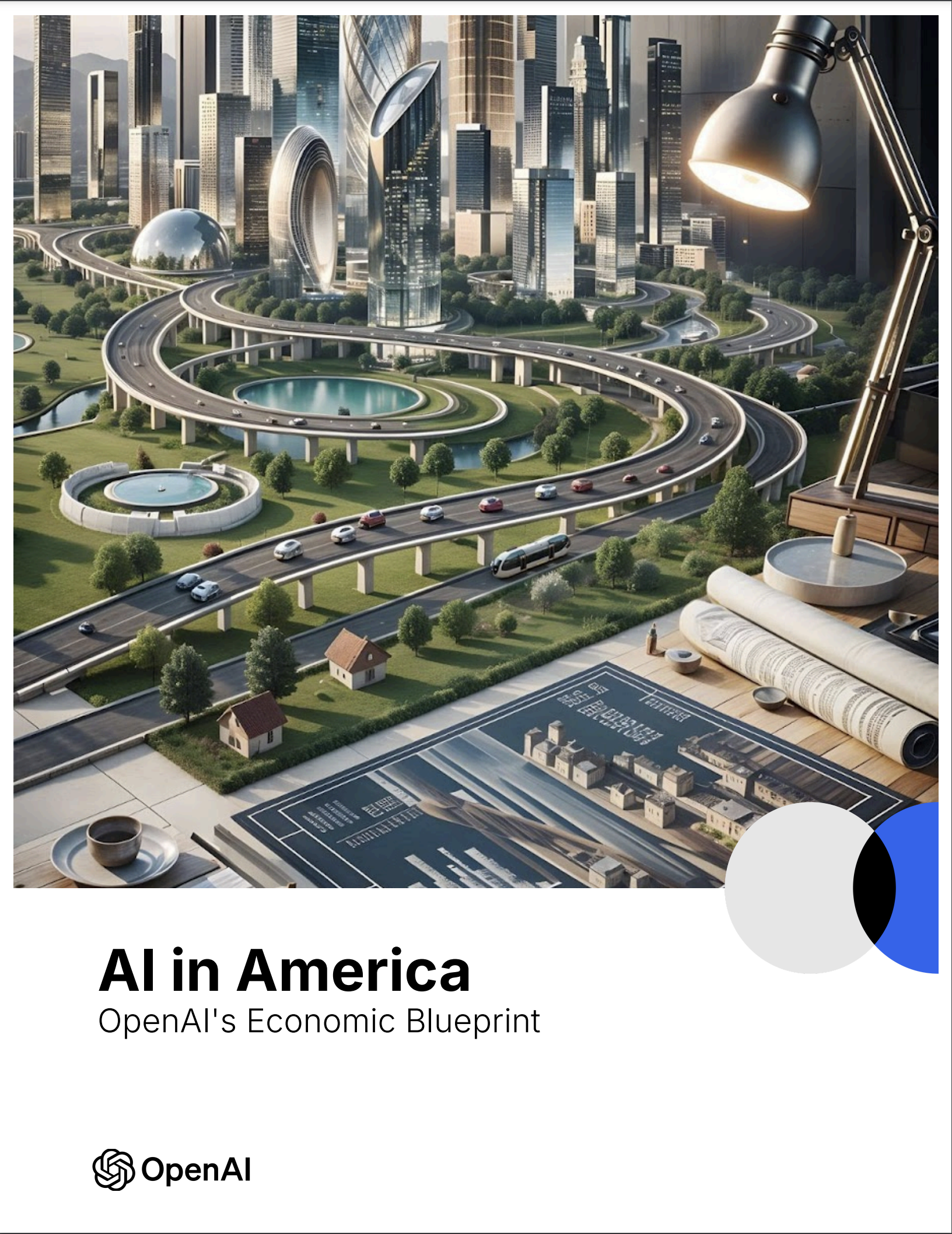 AI in America Economic Blueprint Cover